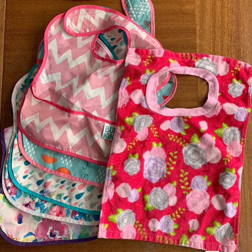 Set of 6 Baby Bibs